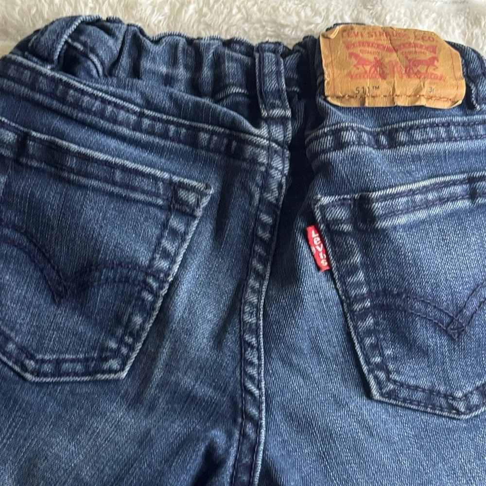 Levi's Dark Blue Kids Denim Shorts